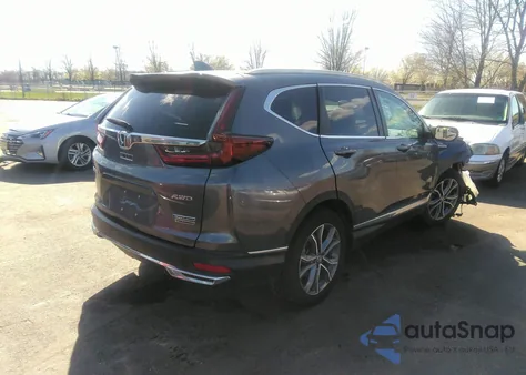 2021 Honda Cr-V Hybrid Touring from USA, damaged, VIN 7FART6H98ME037605